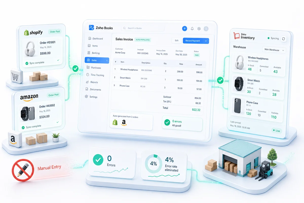 eCommerce Accounting Automation: Eliminate Manual Data Entry From Your Books