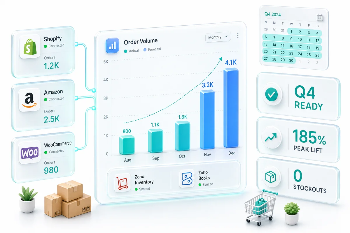 eCommerce Peak Season Readiness: Prepare Your Zoho Operations Before Q4