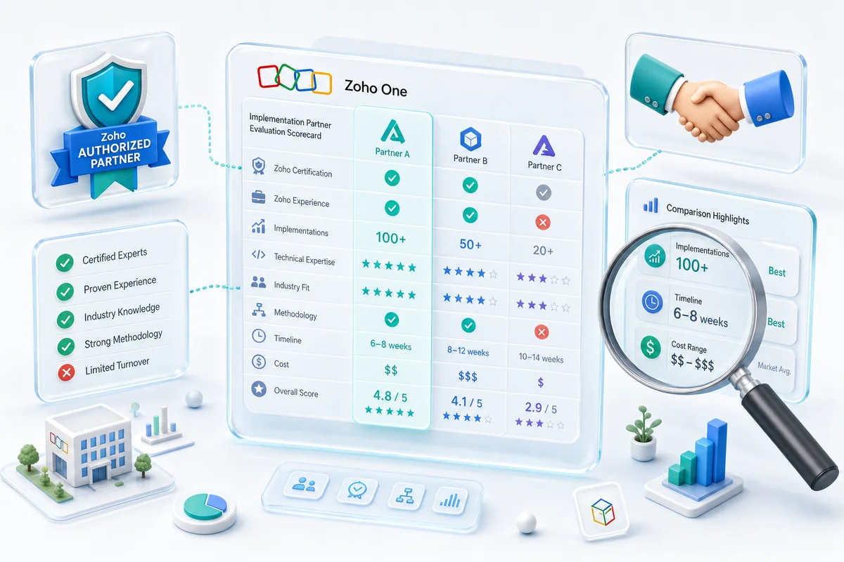 How to Choose a Zoho Implementation Partner (And What to Expect)