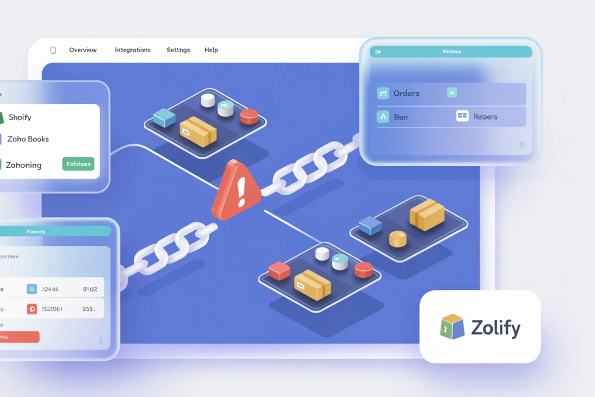 Shopify Zoho Integration: Why Zapier Breaks Down for Growing eCommerce Stores