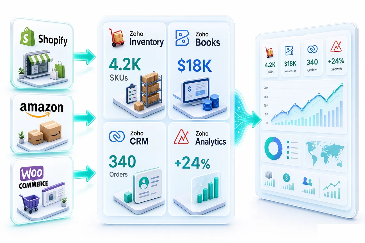 Zoho for eCommerce: The Complete Operations Platform Guide