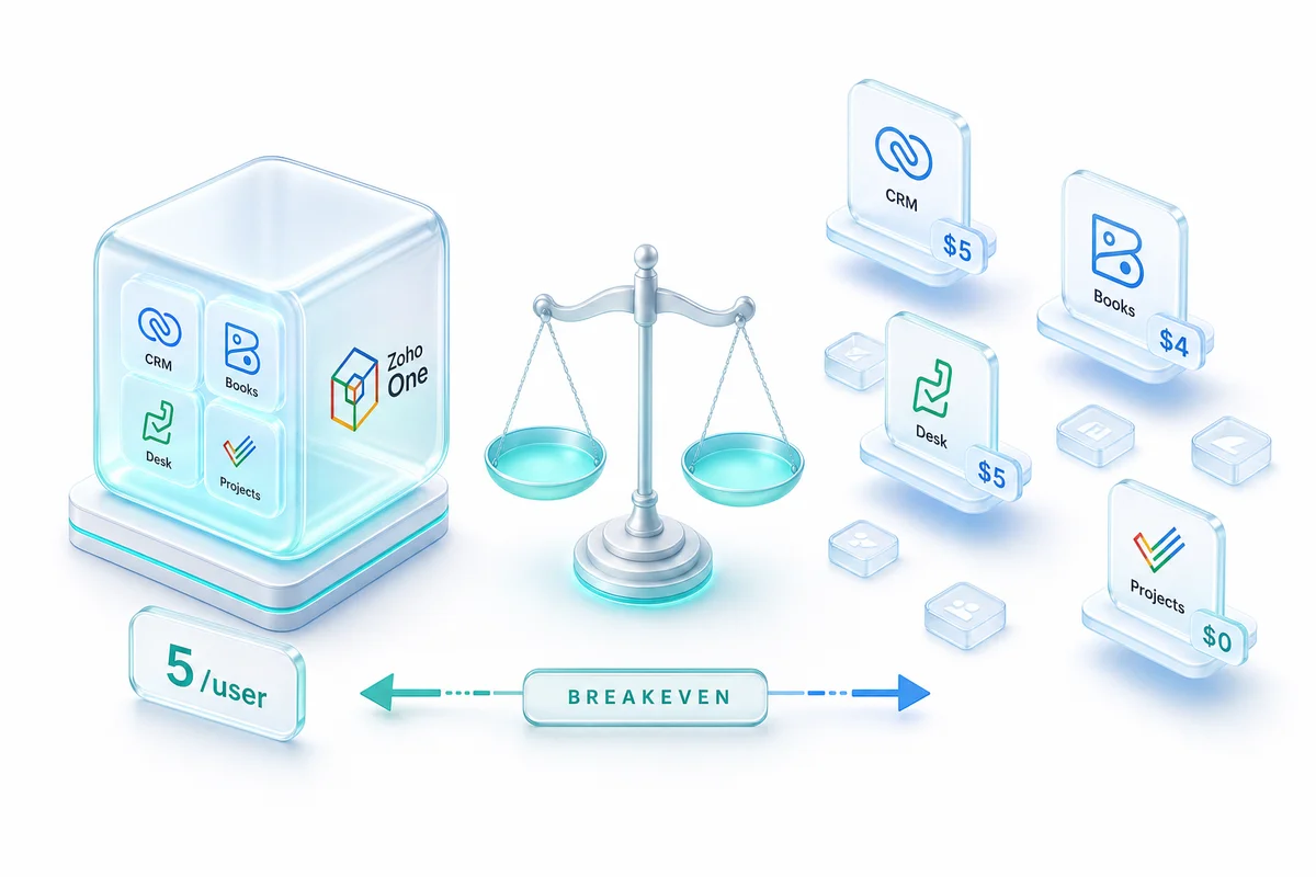 Zoho One vs Individual Apps: When the Bundle Makes Sense (And When It Doesn't)